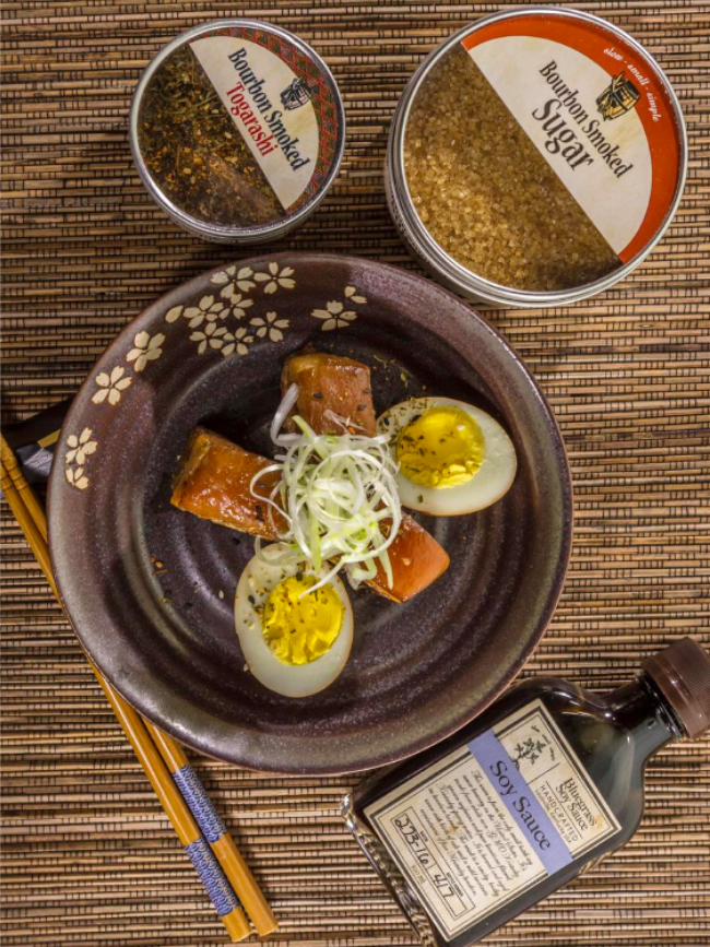 Soy Braised Pork Belly and Eggs