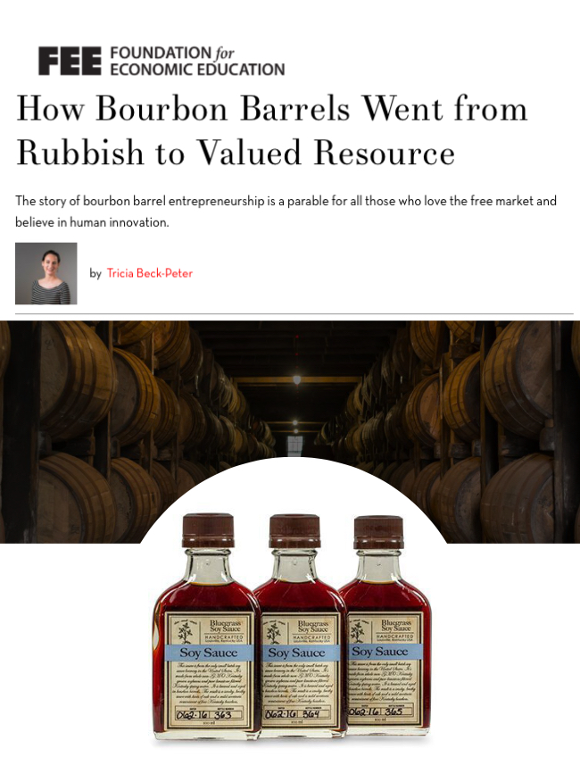 How Bourbon Barrels Went from Rubbish to valued resource blog post