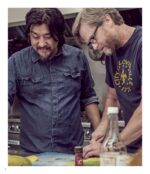 Photo of Matt Jamie and Ed Lee cooking