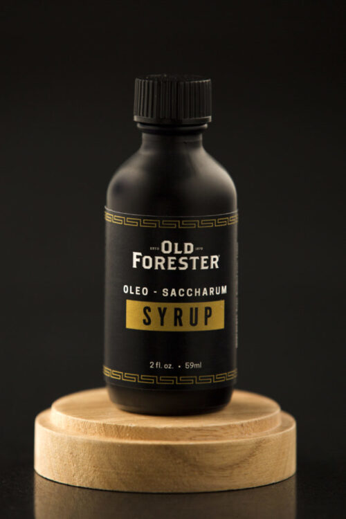 Old Forester Oleo-Saccharum syrup