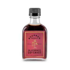 Bourbon Barrel Foods Bourbon Smoked Soy Sauce 100ml. Soy Sauce Smoked with Bourbon Barrel Staves