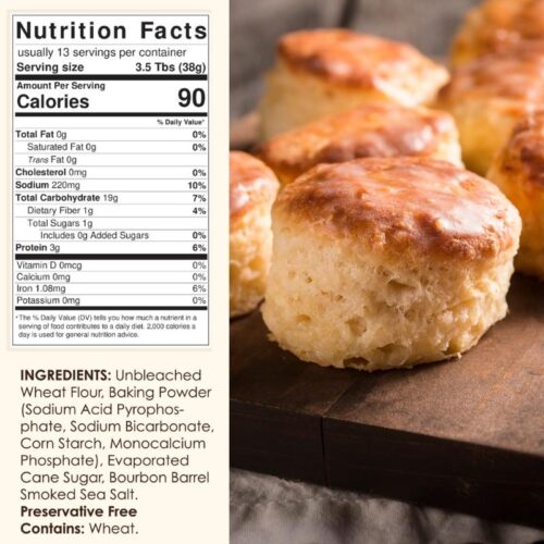 Bourbon Barrel Buttermilk Biscuit Mix Nutrition Facts
