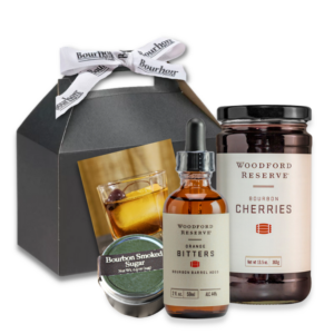 Bourbon Barrel Foods Gift Box Smoky Old Fashioned Cocktail Woodford Reserve Recipe Gift Box