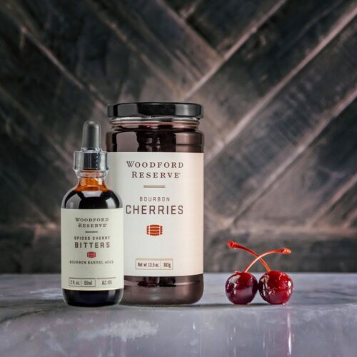 Woodford Reserve Manhattan Gift Set Lifestyle Woodford Reserve Cherries Spiced Cherry Bitters