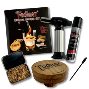 Foghat Cocktail Smoker Bourbon Barrel Foods Torch, Fuel, Foghar, cleaner and bourbon barrel wood
