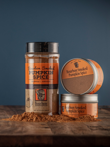 Bourbon Barrel Foods Launches Bourbon Smoked Pumpkin Spice. Product Launch By Bourbon Barrel Foods.